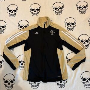 Adidas Black and Cream Apparel Tag
